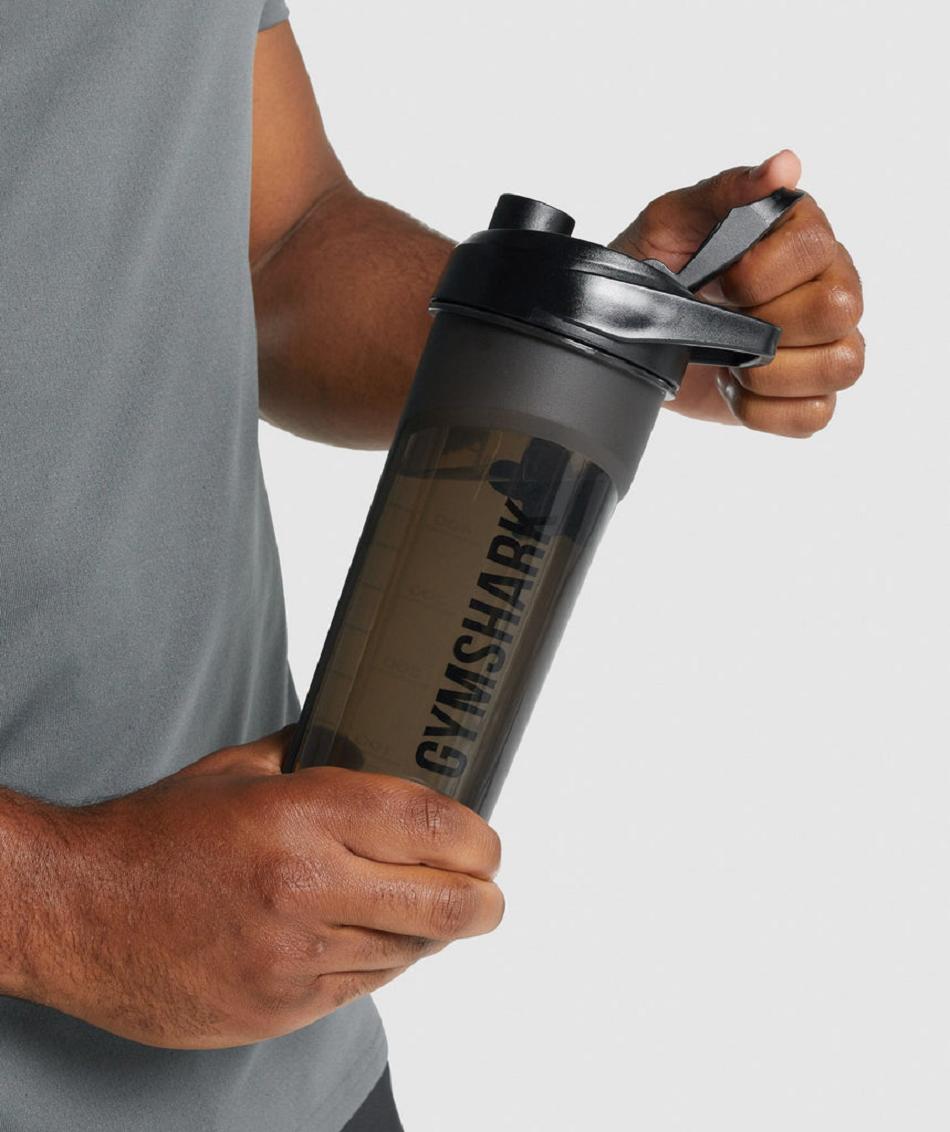 Gymshark Shaker Accessories Boce s vodom Crne | HR 2002BEX